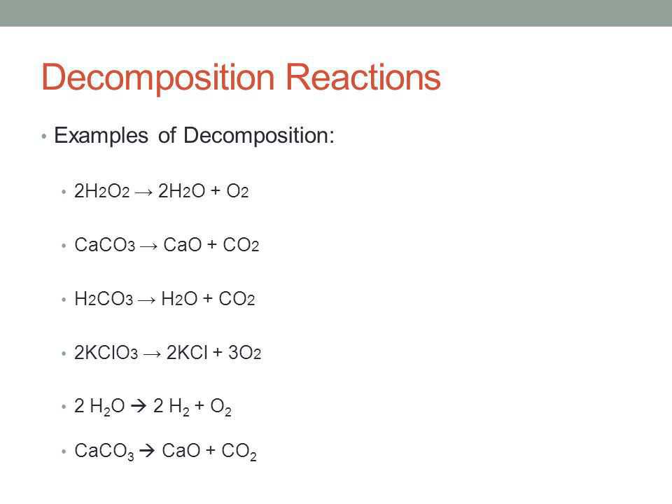 Science Class 10 Chemical Reactions and Equations Decompostion reaction