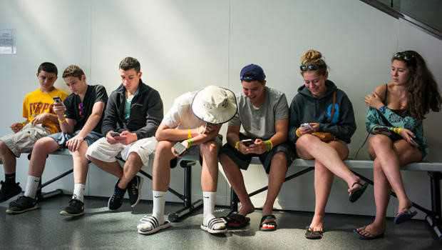 Increasing Use Of Smartphones In Teenagers image