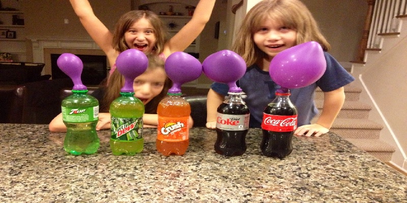 Blow Up Balloons With Pop Rock Candy And Soda