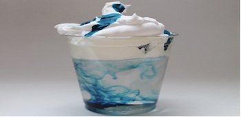 Use Shaving Cream, Water, And Food Colouring To Teach How Rain Clouds Form