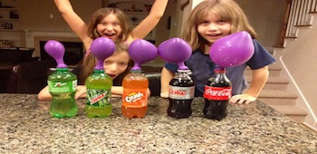 Blow Up Balloons With Pop Rock Candy And Soda image